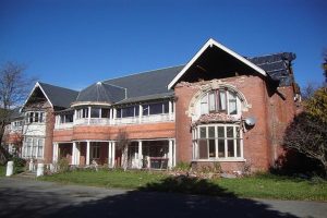 Demolition ends long decline of historic Antonio Hall