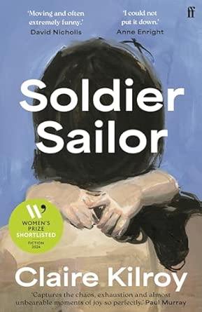 Painted cover of a woman embracing a child with large white title text